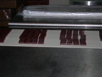 Molded chocolate coming off the line.jpg